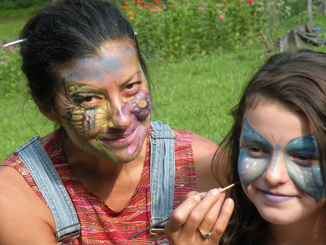 Face Painting An Art In Nature Native American Church Of Virginia
